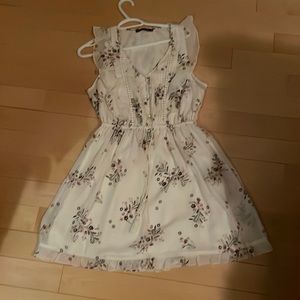 Abercrombie and fitch ruffle midi dress size medium